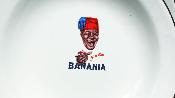 2 assiettes émaillées jaunes Banania vaisselle émaillée vintage