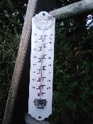 Thermomètre émaillé déco canard 25 cm thermomètre jardin maison Arémail Emalia