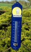 Thermomètre publicitaire extérieur émaillé Michelin bibendum