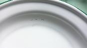 Assiette émaillée plat émaillé blanc petit prix 26 cm vaisselle émaillée 