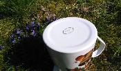 Cafetière émaillée à filtre fruits tous feux 1,5L Arémail Emalia