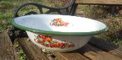 Plat maill saladier Fruits vaisselle maille 26 cm made in France