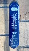 Thermomètre Ricard émaillé extérieur Pub Déco 30 cm bleu, garanti en émail